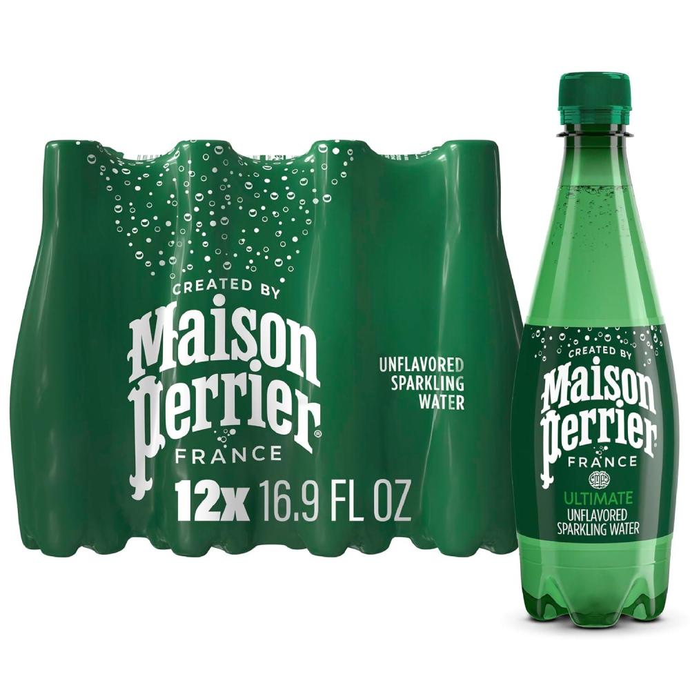 image:imageMaison Perrier Ultimate Sparkling Water 169 Fl Oz Plastic Water Bottles 6 Count 101406 fl ozUnflavored
