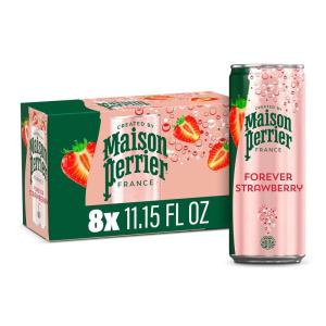 Maison Perrier Ultimate Sparkling Water, 11.15 Fl Oz Cans, 8 Count 89.2 fl oz(Strawberry)